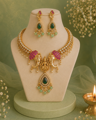 Gaja Lakshmi Hasli Set
