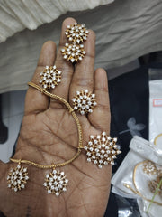 Nakshatra AD stone necklace
