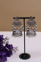 Rekha Oxidised Earring