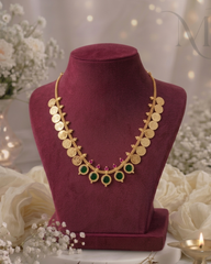 Pacha Kasu Necklace – Premium Gold Replica