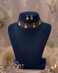 Lakshmi Coin Choker – Premium Gold Replica