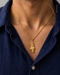 Krishna Pendant with Chain