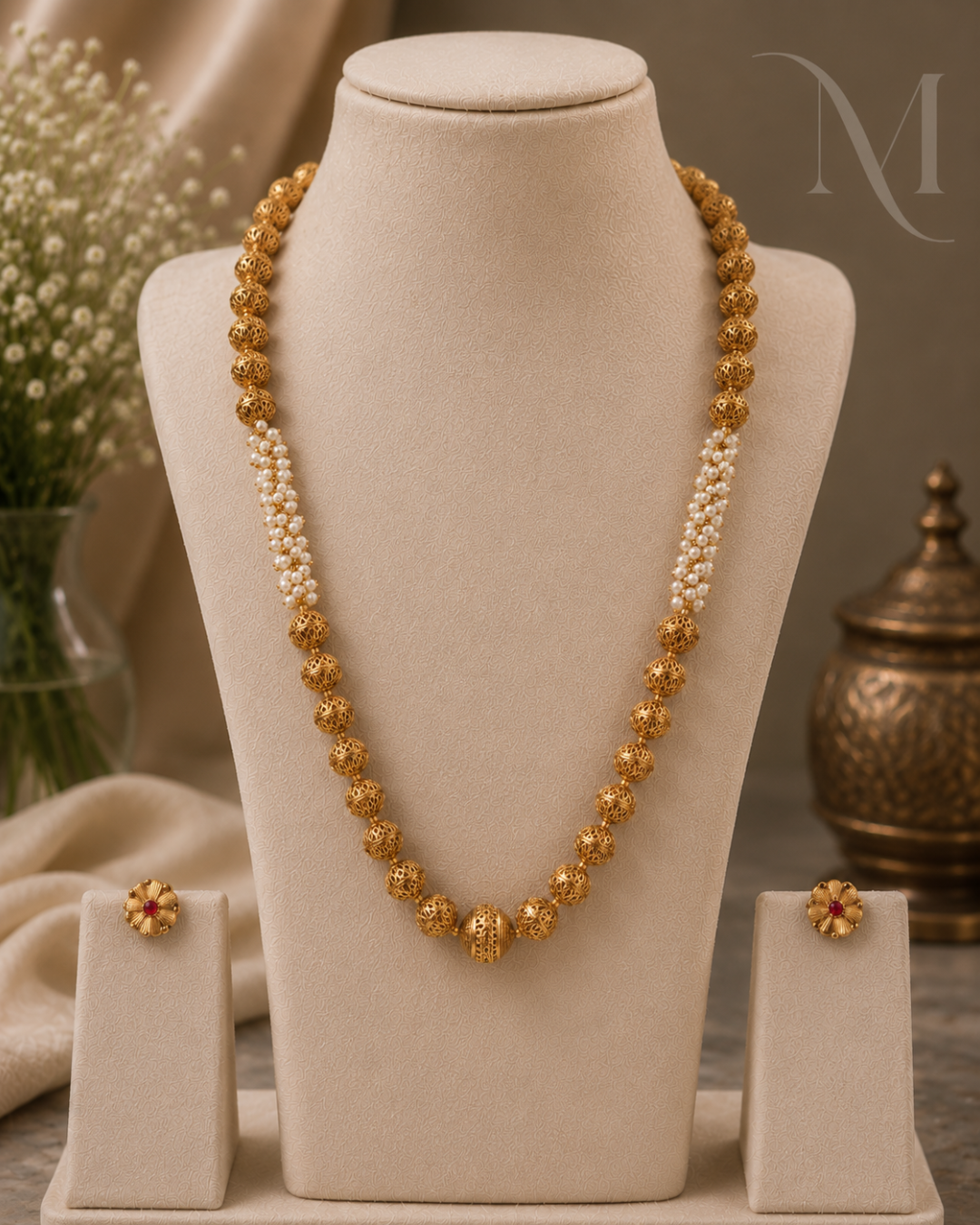 Muktagundla Pearl Short Haram