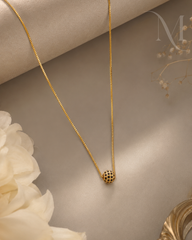 Avani Black/White Stone Necklace