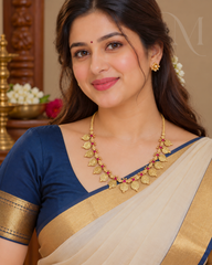 15 Kasu Lakshmi Necklace