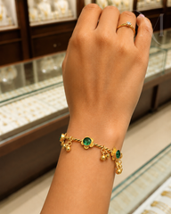 Antique Kashmiri Adjustable Bracelet