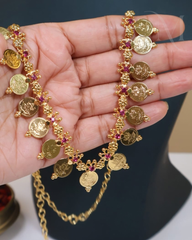 15 Kasu Lakshmi Necklace