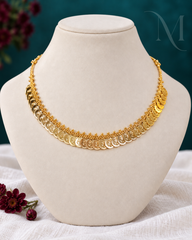 Non-Idol Flower Kasu Necklace