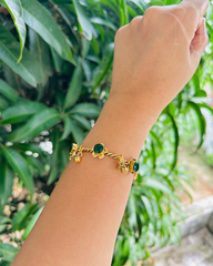 Antique Kashmiri Adjustable Bracelet