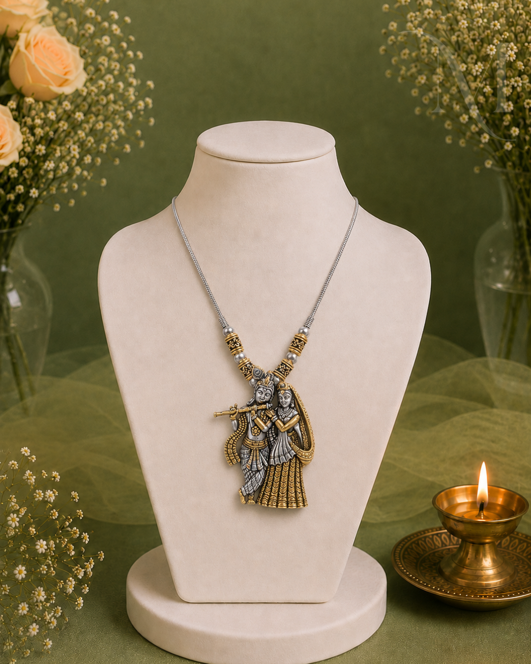 Radha Krishna Necklace