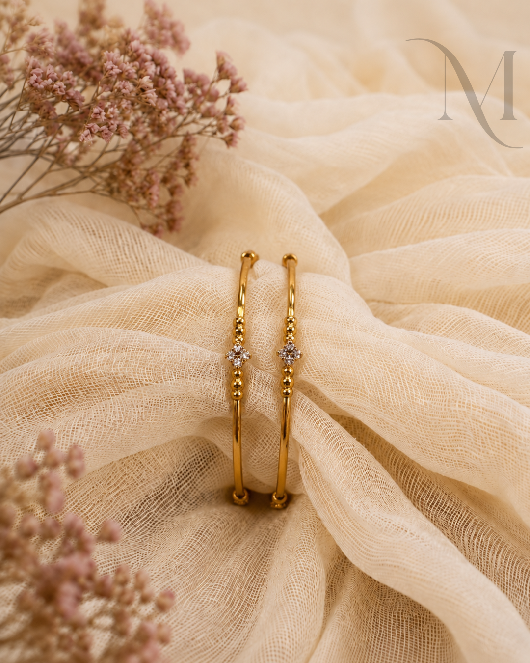 Sparsha Stone Bangles