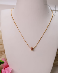 Avani Red Stone Chain