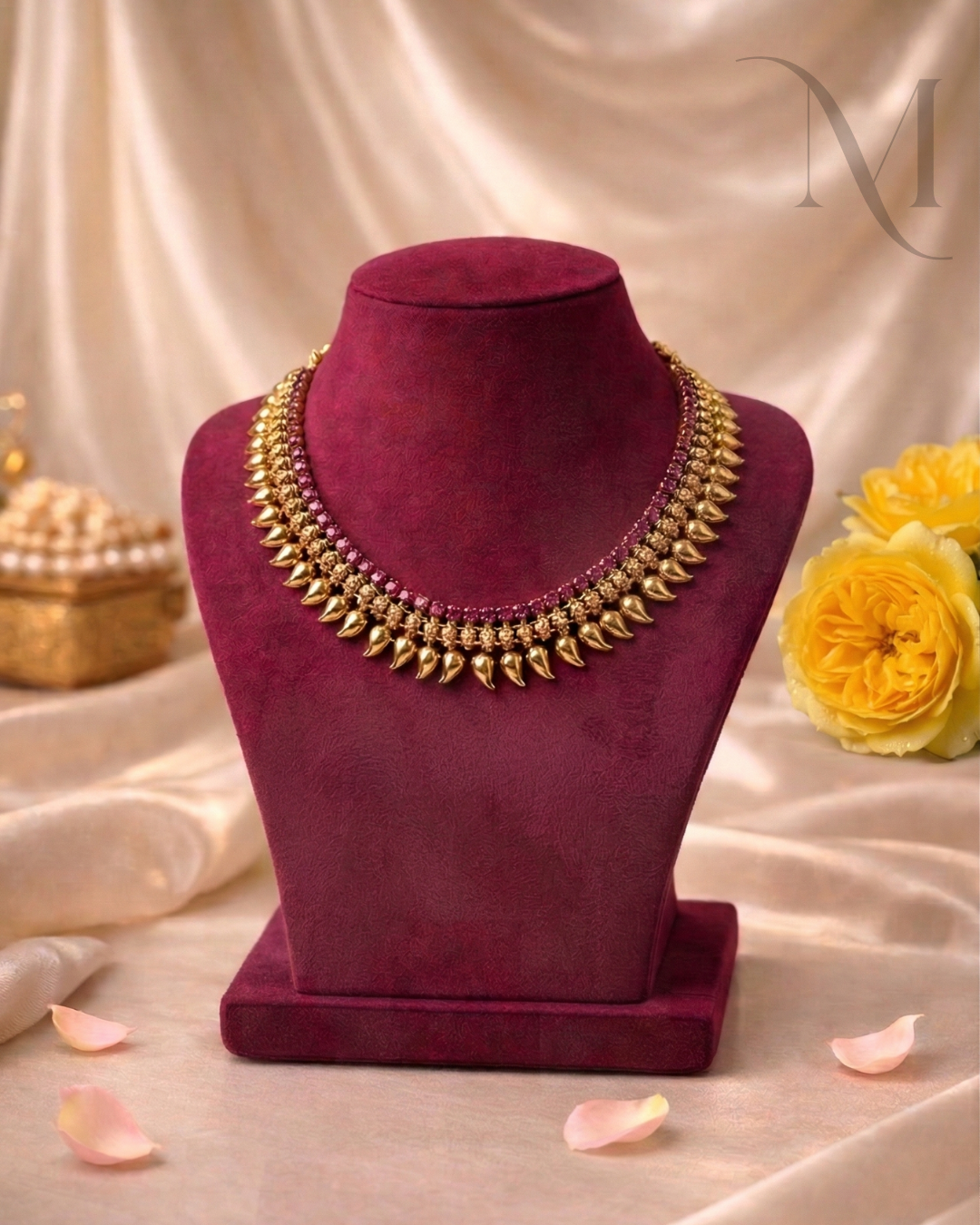 Rathnapriya Manga Antique Necklace – Non Idol