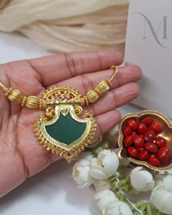 Pallavi Palakka Pendant Necklace