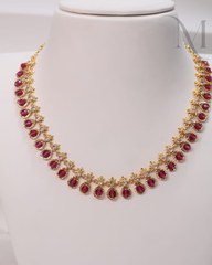 Natasha Premium Ruby Necklace