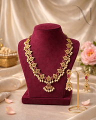 Ratnamala Pearl Classic Necklace