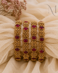 Ritika Ruby Stone Bangles ❤️