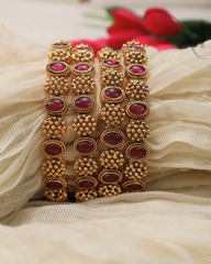 Ritika Ruby Stone Bangles ❤️
