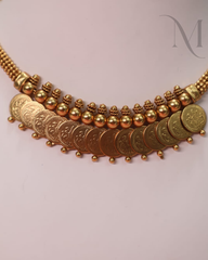 Hemika Lakshmi Kasu Necklace Set