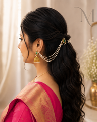 Madhavi Pearl Mattal Jumka