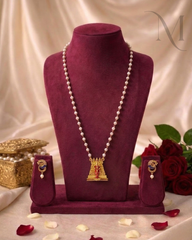 Lakshmi Lotus Pearl Haram