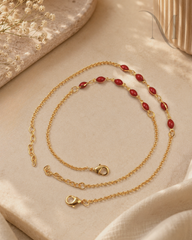 Pavizha Anklet