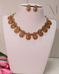 Aathira Lakshmi Kasu Necklace