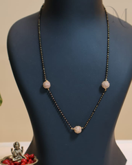 Mangalsuthra with 3 ball pendants