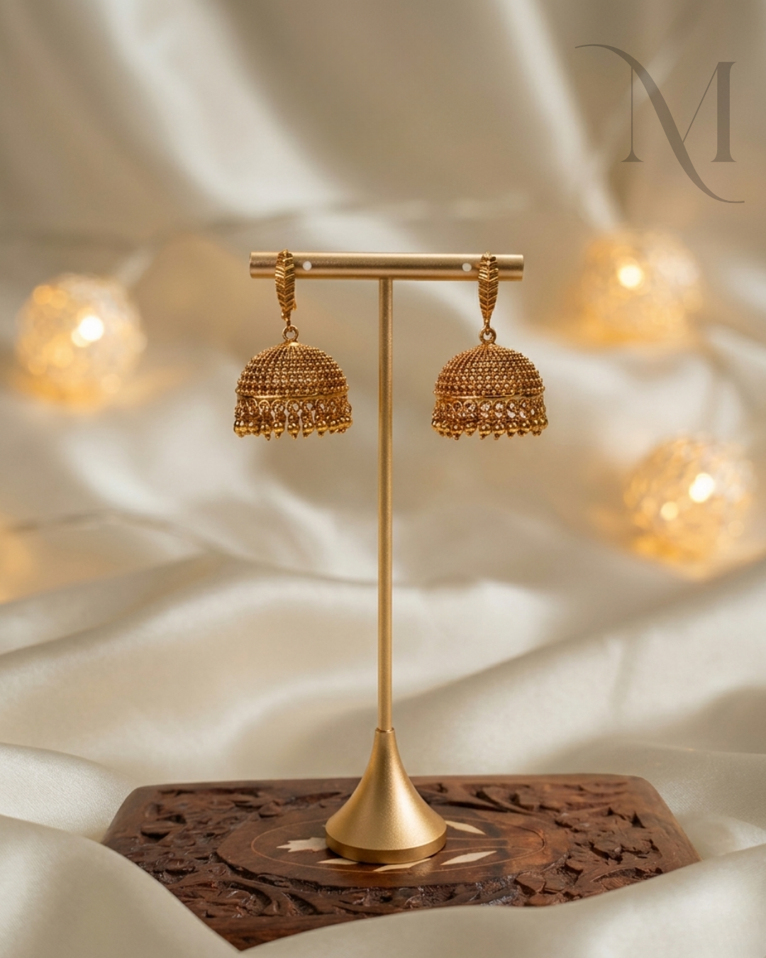 Classic Gold Replioca Jhumka