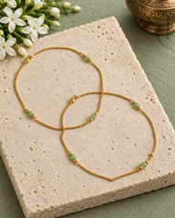 Gold Microplated Padasaram / Anklets