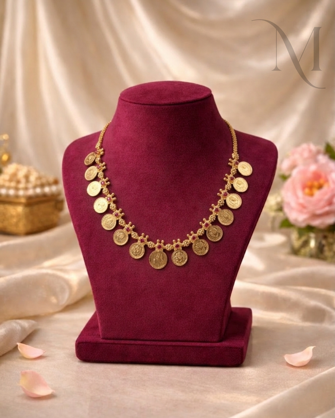 Swarna Kasu Necklace - Non Idol
