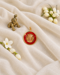 Guruvayoorappan Locket – Gold Microplated