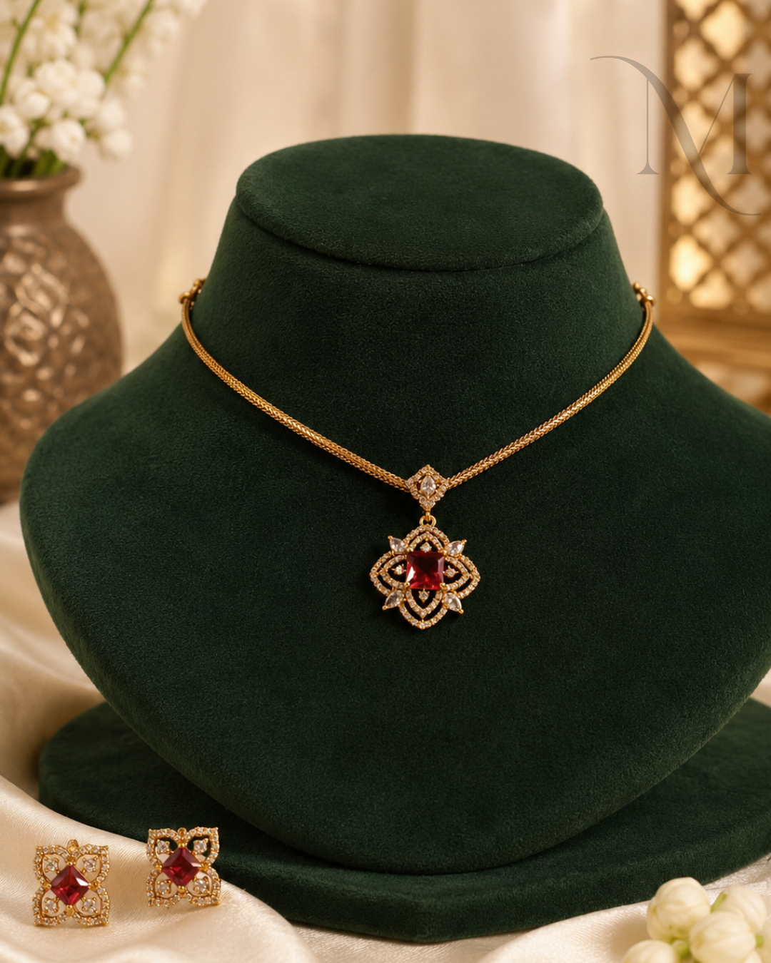 Prakrithi Removable Pendant Necklace