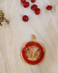 Guruvayoorappan Locket – Gold Microplated