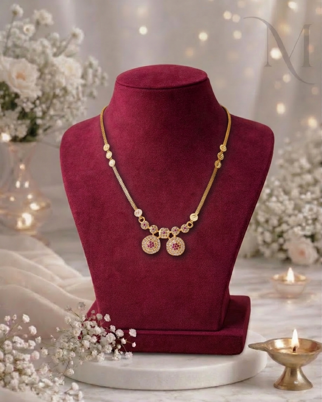 Padma Ruby Necklace