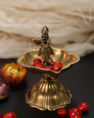 Murali Manohar Mini Brass Idol