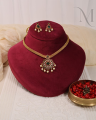 Ranjitha Pendant Necklace Set
