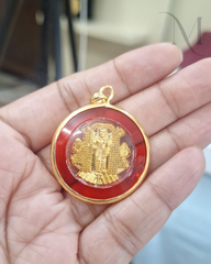 Guruvayoorappan Locket – Gold Microplated