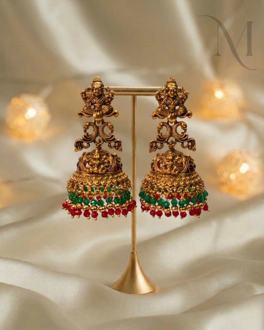 Mehandi Colour Devi Jhumka