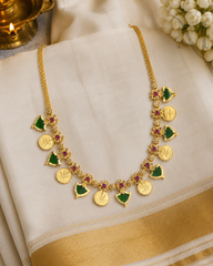 Pallavi Palakka Kasu Necklace