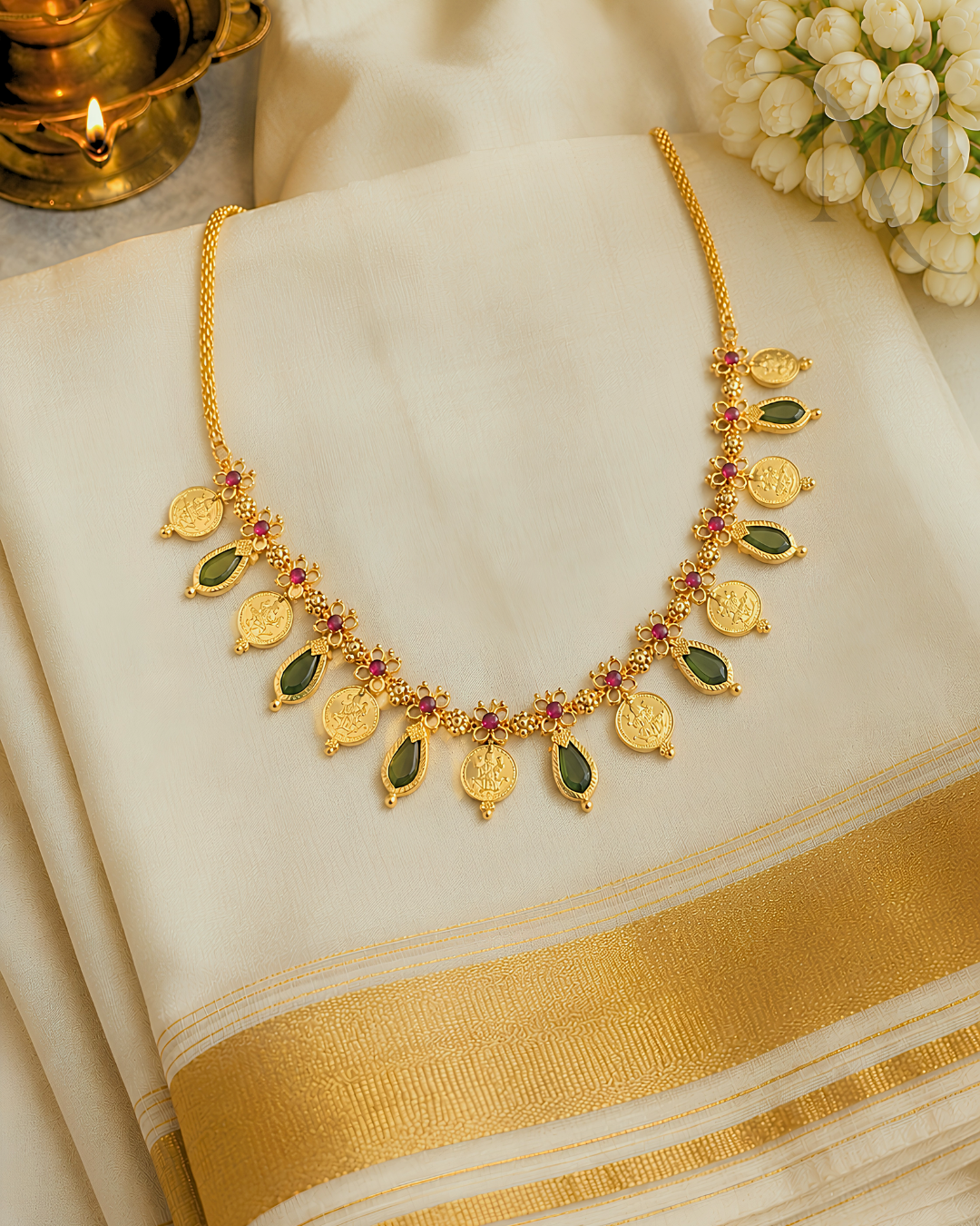 Mudra Kasu Nagapadam Necklace
