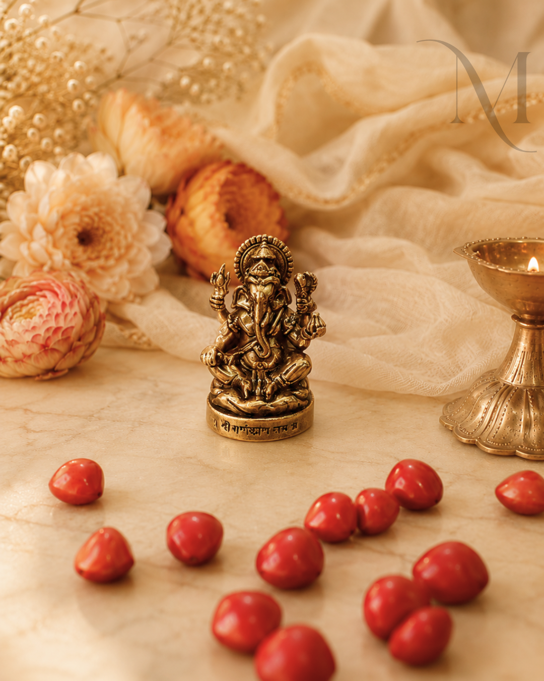 Vighneshwara Mini Brass Idol