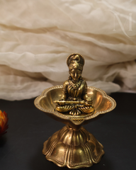Maa Annapurna Mini Brass Idol