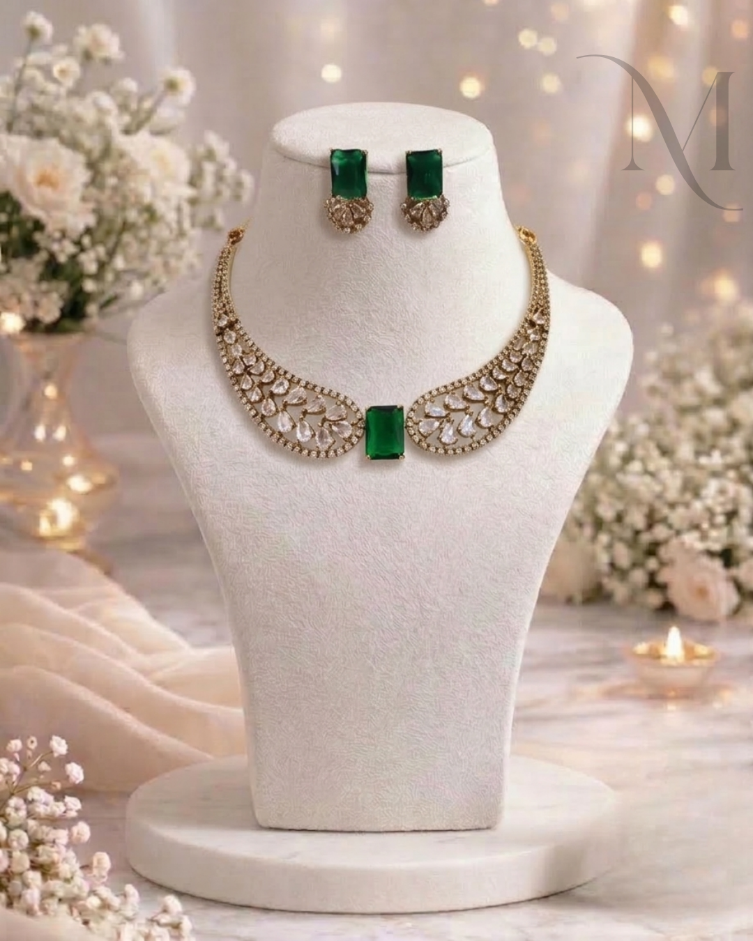 Varnika Diamond Replica Necklace