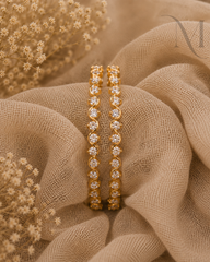 Elina Diamond Replica Bangles