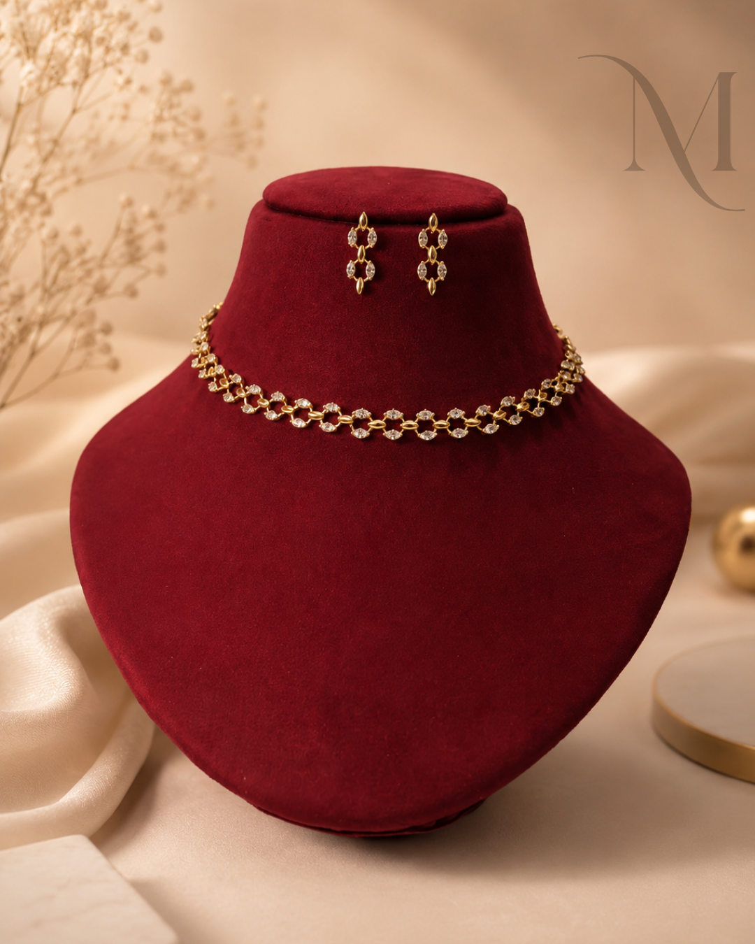 Kiara Diamond Replica Necklace Set