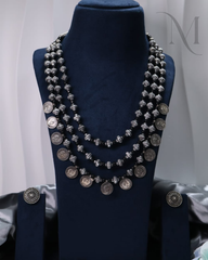 Hansika Layered Oxidised Haram