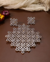 Zivara Diamond Replica Hasli Set