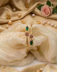 Premium Palakka/Mango/Nagapadam Floral Bangle