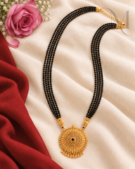 4 Layer Black Crystal Haram